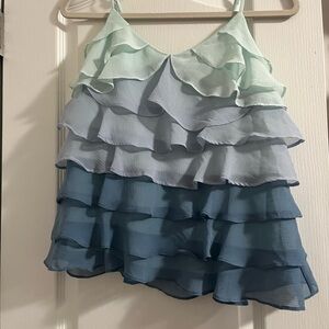 Women’s ruffle tank top